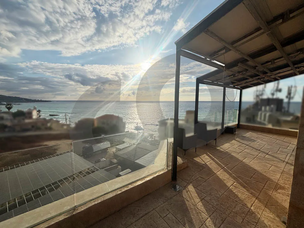 Beautiful Rooftop Apartment /sea view/spacious terrace/Kfaraabida,Batroun — الصورة 3