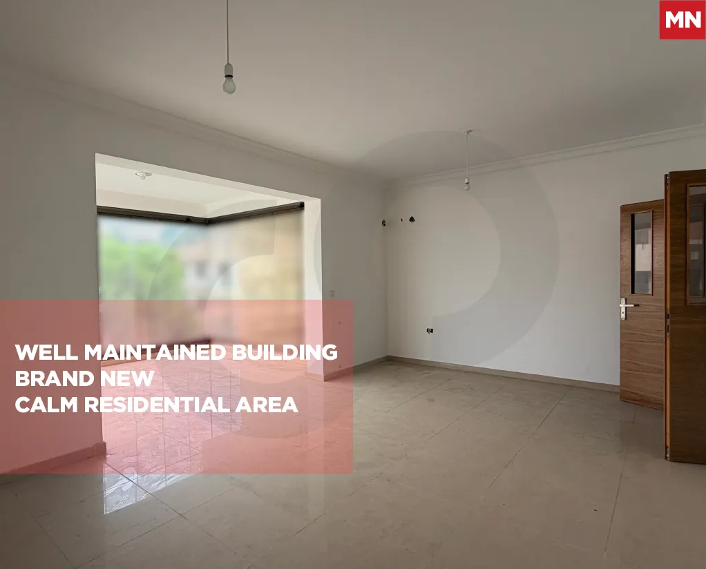 Brand new Apartment for sale/Well maintained building/Calm residential area/BLAYBEL-BAABDA