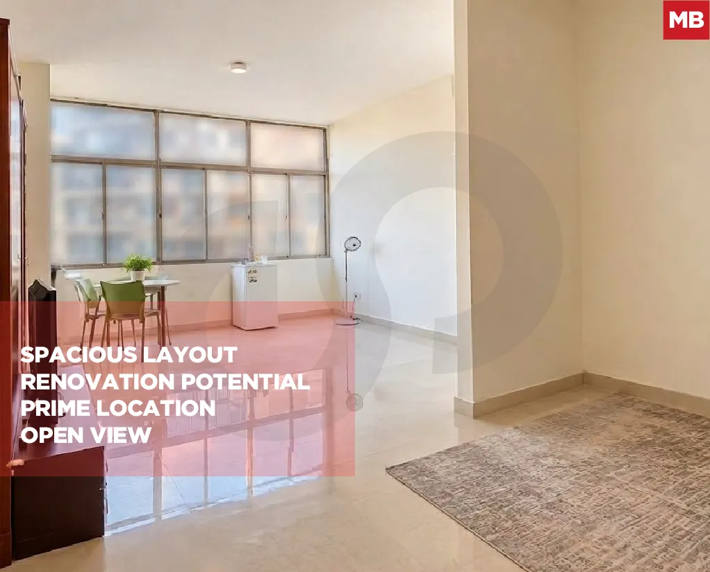 Apartment for Sale/Renovation required/well-maintained building/TARIQ EL JDIDEH-BEIRUT