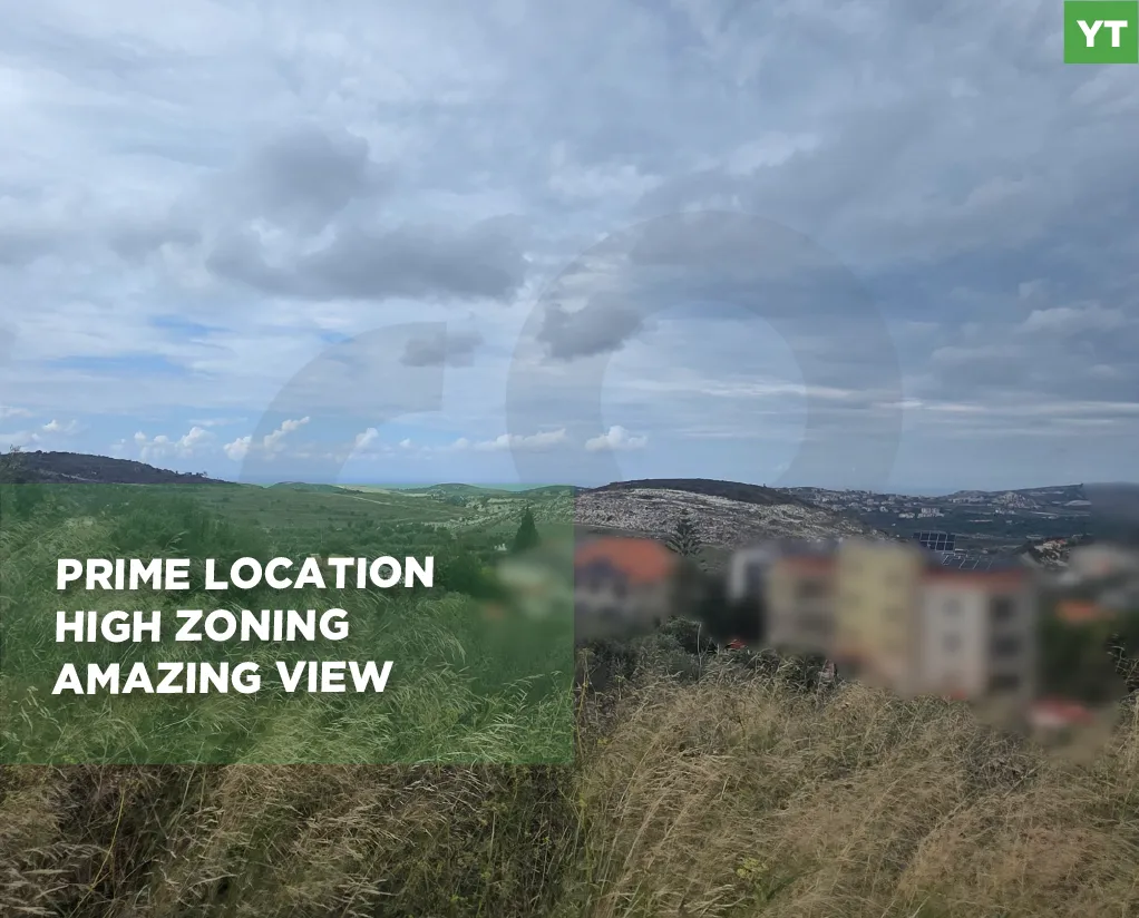 Land for Sale/prime location/Panoramic views/AMIOUN-KOURA
