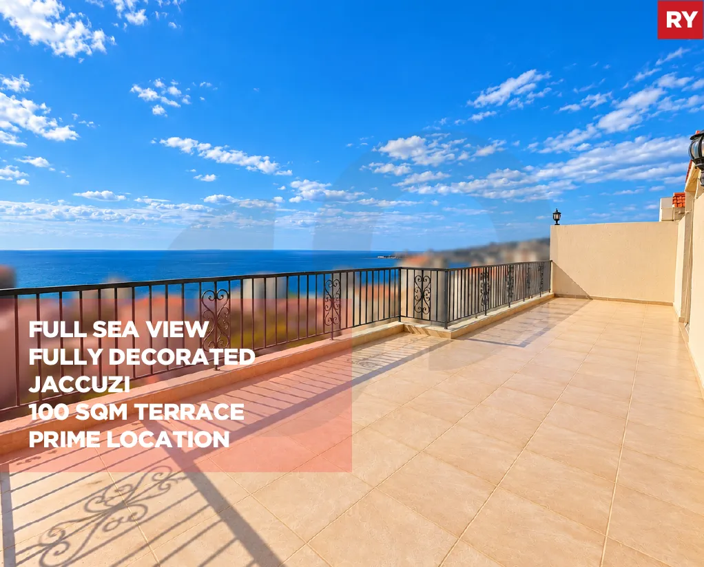280 sqm duplex Apartment/Prime location/Full Sea View/HARET SAKHER-KESEROUAN