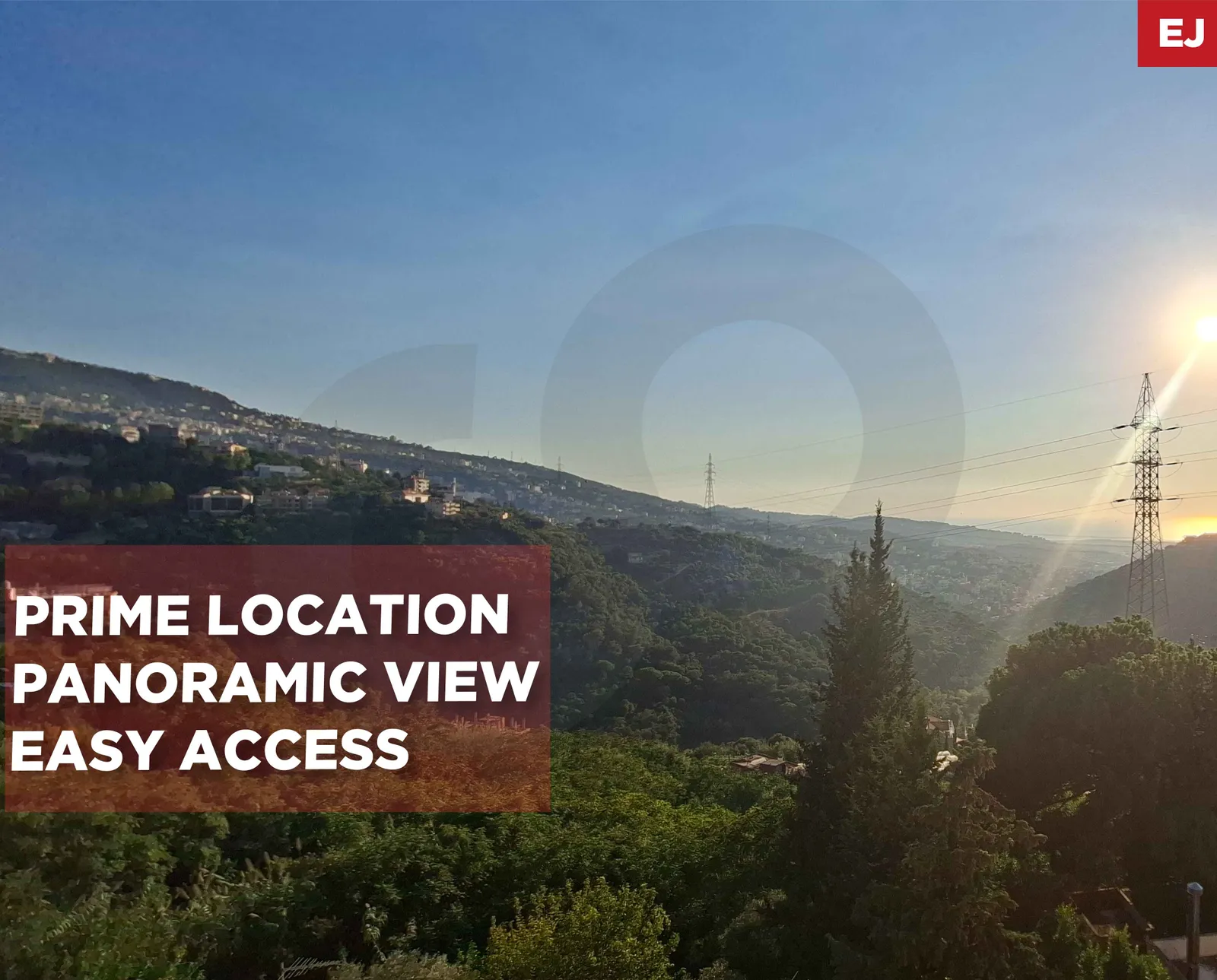 BREATHTAKING SEA & GREEN HILL VIEWS/PRIME LOCATION/IN KAHALE,ALEY