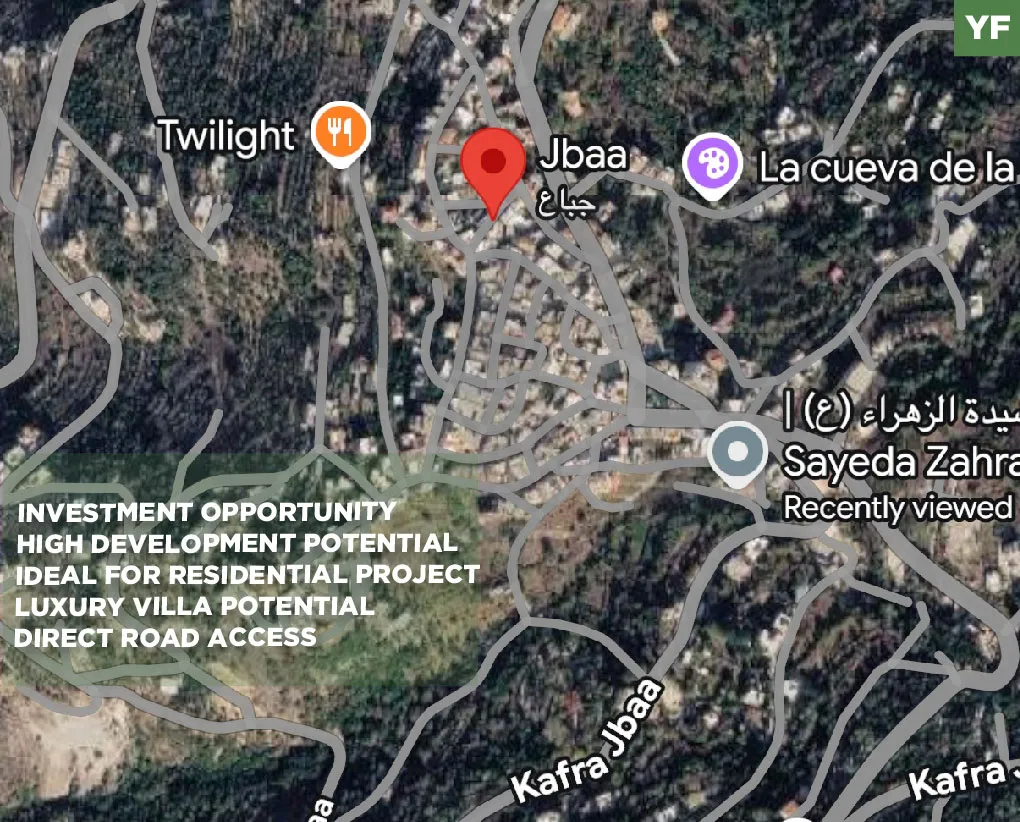 rare opportunity/ investment land/high ROI/jbaa,NABATIEH