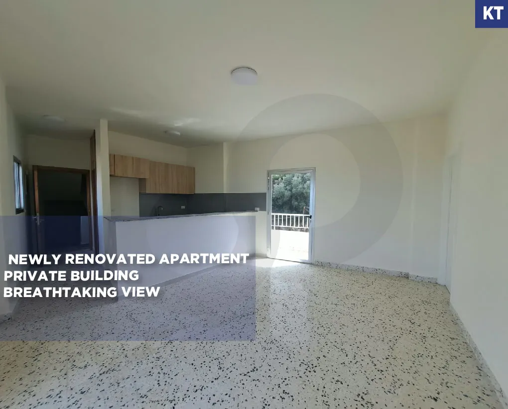 Renovated / Beautiful view/Excellent privacy/security/Mtayleb,METN