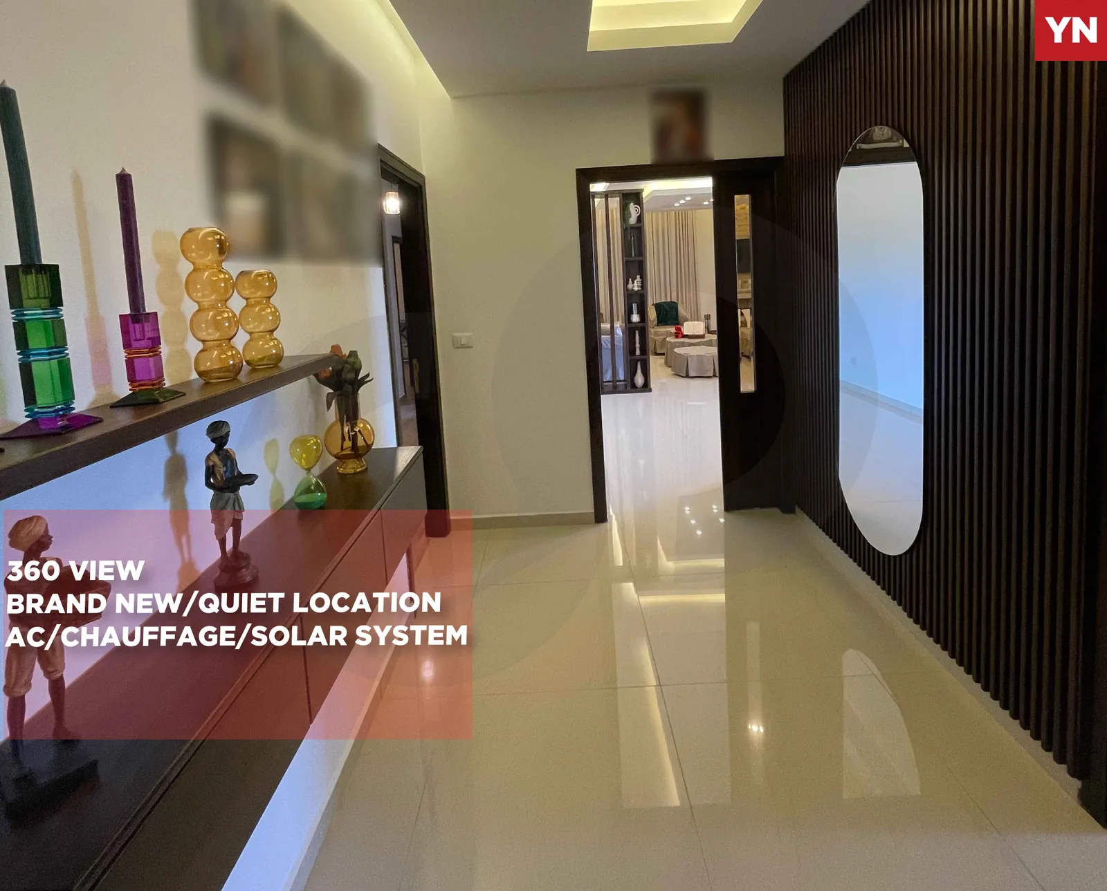 BRAND NEW/QUIET LOCATION/4 BALCONIES/KHALDIYEH,ZGHARTA