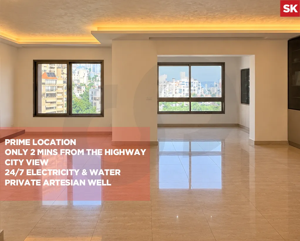 Apartment for Sale/Prime Location/Only 2 Mins from the Highway/ANTELIAS-METN