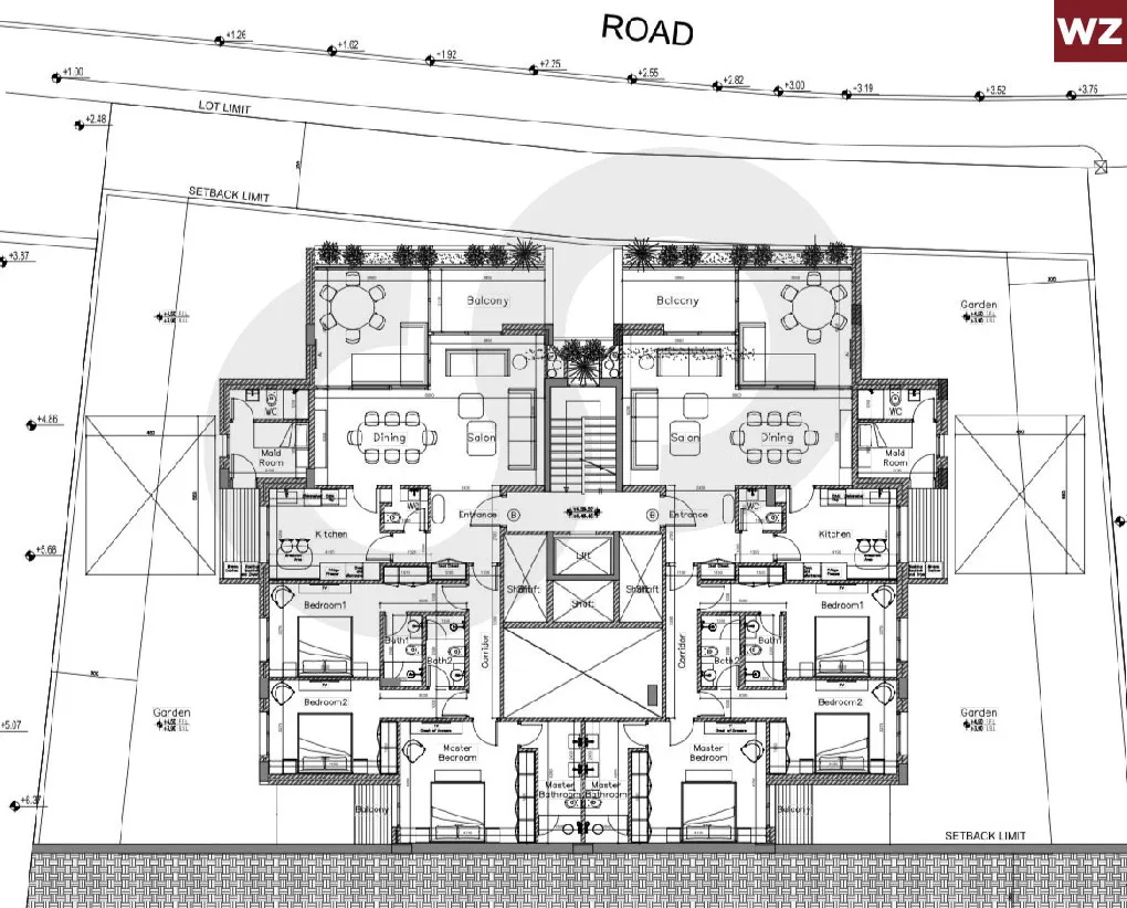 High-end finishing/prestigious street/luxurious/modern/Bayada,METN