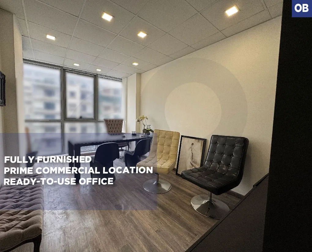 Fully furnished/ prime area/office /Corniche El Mazraa,BEIRUT
