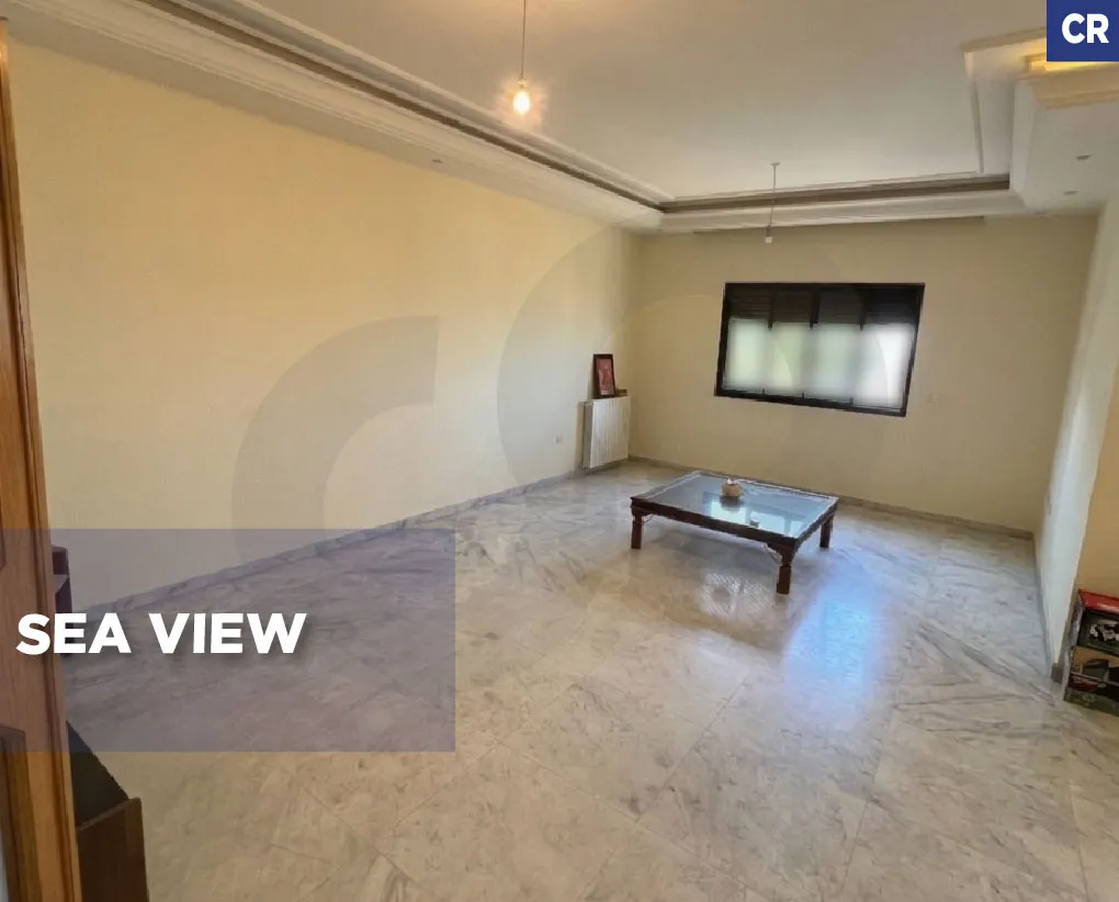 serene area/fully-furnished/Unobstructed Sea view/Fanar,METN
