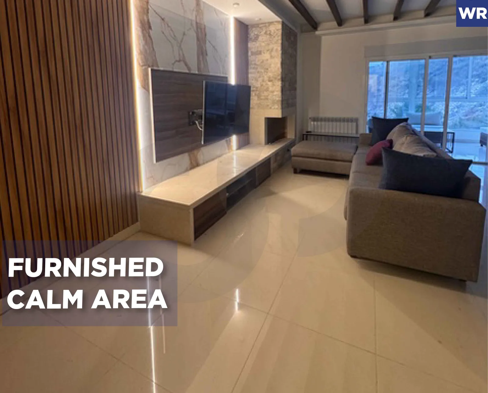 RENTAL APARTMENT/QUIET AREA/FURNISHED/3 BEDROOMS/BLAT,JBEIL