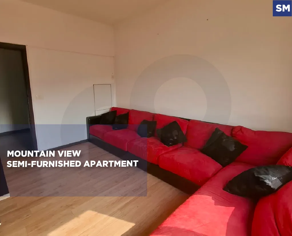 Semi-furnished Apartment for rent/Mountain view/RABWEH-METN