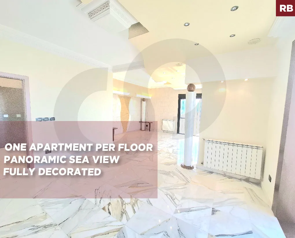 spacious / panoramic sea views/Decorated/convenient access/Halat–Jbeil