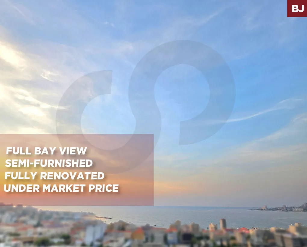 Panoramic sea view / Semi-furnished/Fully renovated /Ghadir ,KESEROUAN