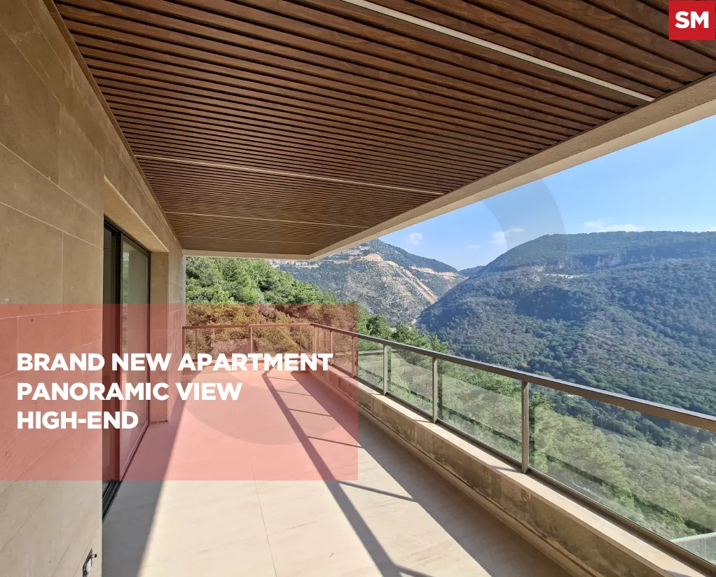 Apartment for sale/Brand-new building/Panoramic view/RABWEH-METN