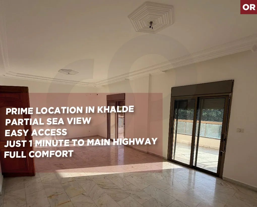 Exceptional Living/Partial Sea Views/Spacious /premium building/Khalde ,ALEY — photo 1