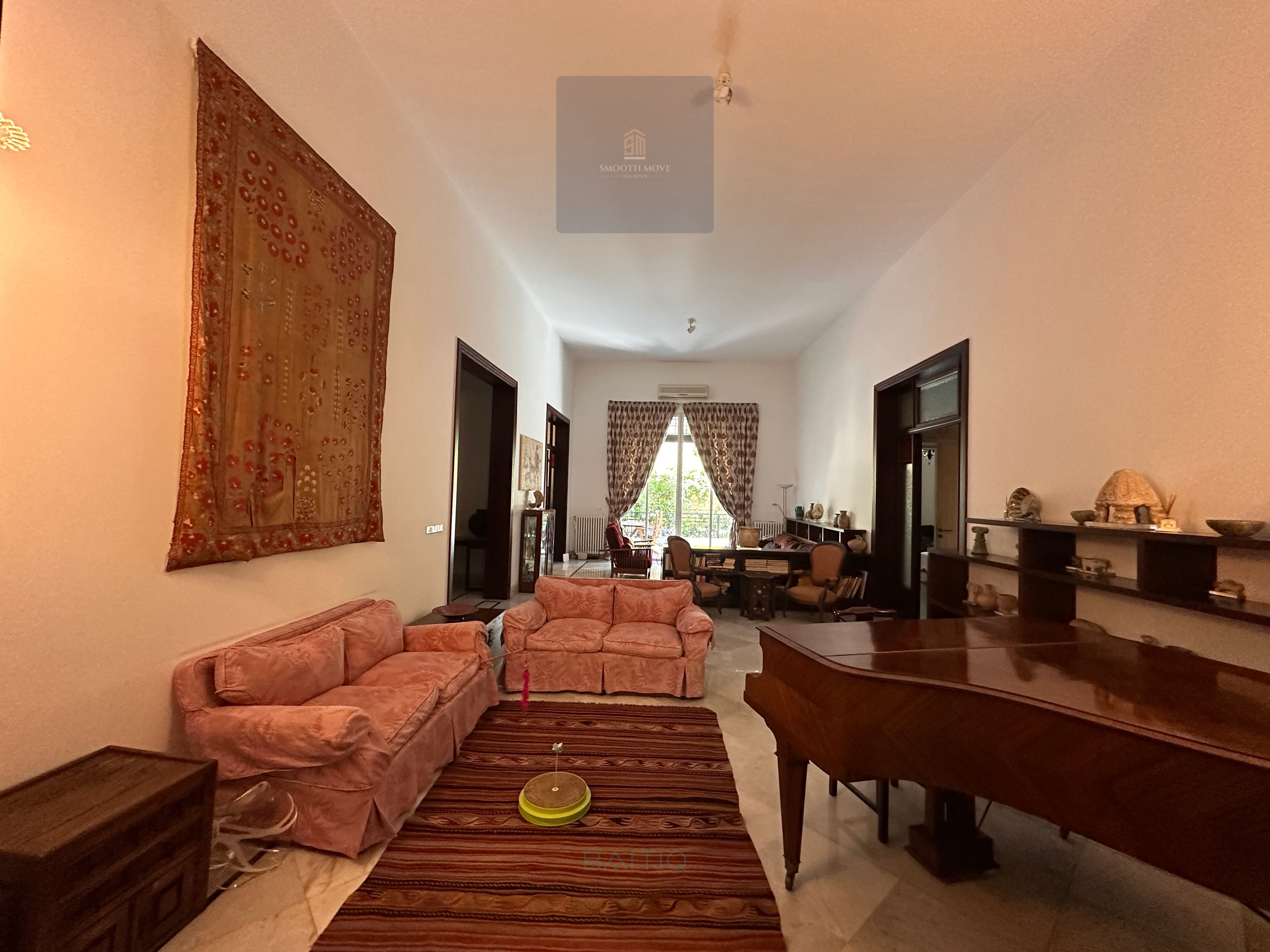 Charming Ground-Floor Apartment With Private Garden for Rent in Carré d’Or Achrafieh — الصورة 5