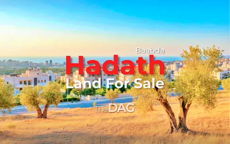 Hadath Baabda 1050 SQM Land for Sale