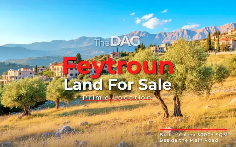 Feytroun 8700 SQM Land for Sale