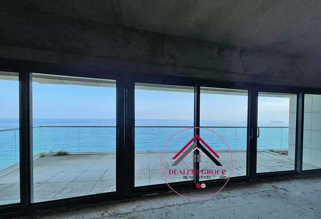 Core & Shell Apartment with Direct Sea View for Sale in Ain Al Mreisseh