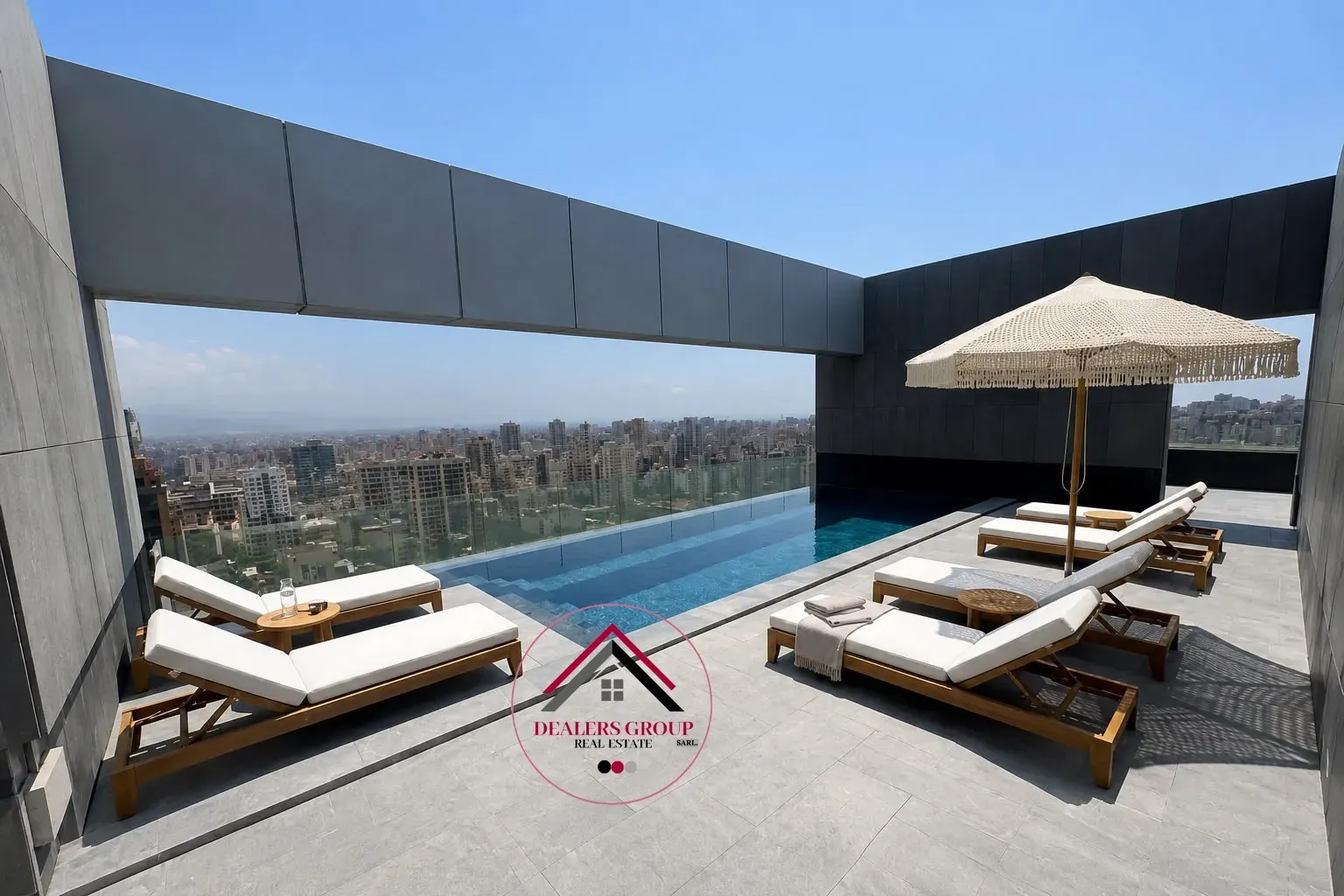 Private Pool !Triplex Penthouse for Sale in Carré D’or Achrafieh+ Private Pool