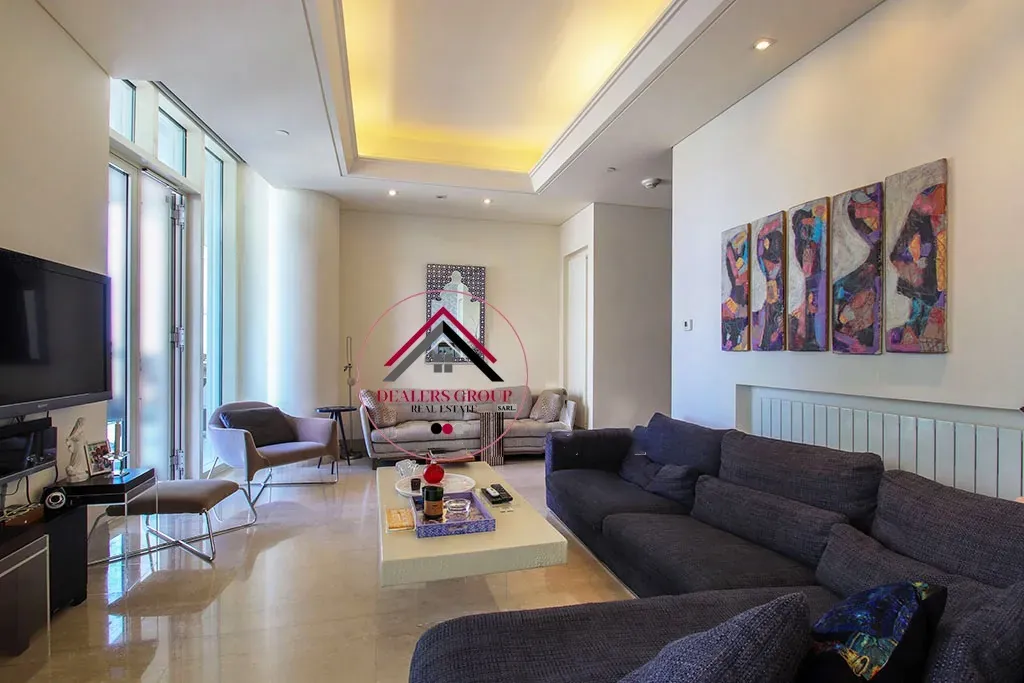 Side Marina View Apartment for Sale in Downtown Beirut