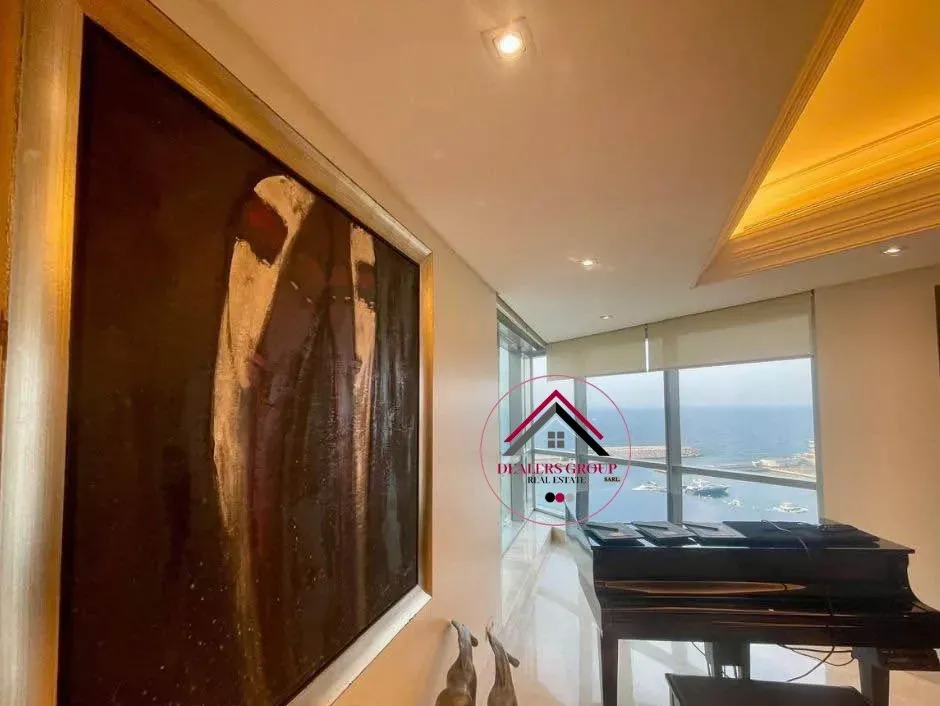 Marina View Apartment for Sale in Downtown Beirut with Private Terrace — photo 3