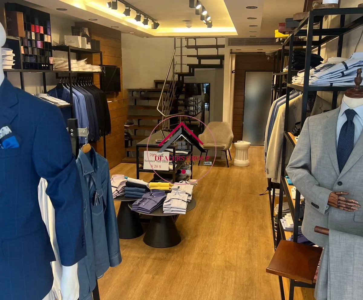 Prime Location Shop for Sale in Hamra – Ras Beirut
