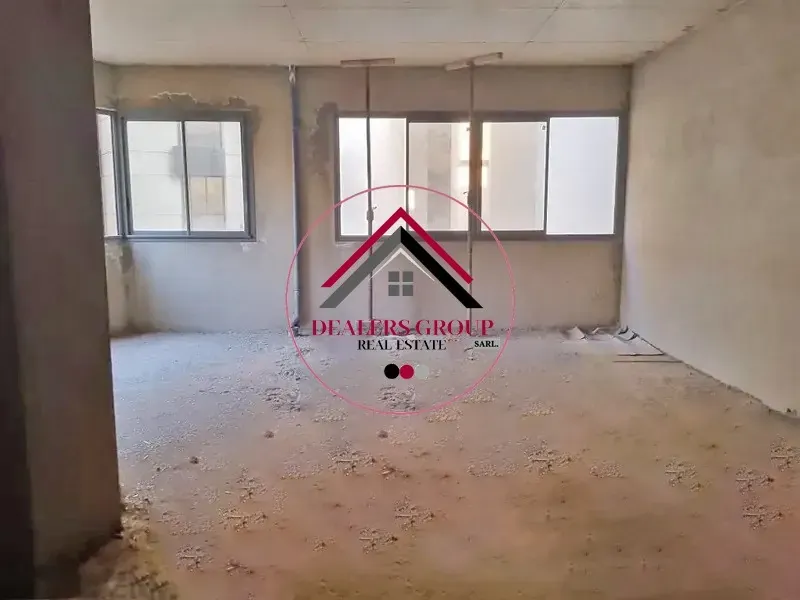Core and Shell Showroom for Sale in Achrafieh