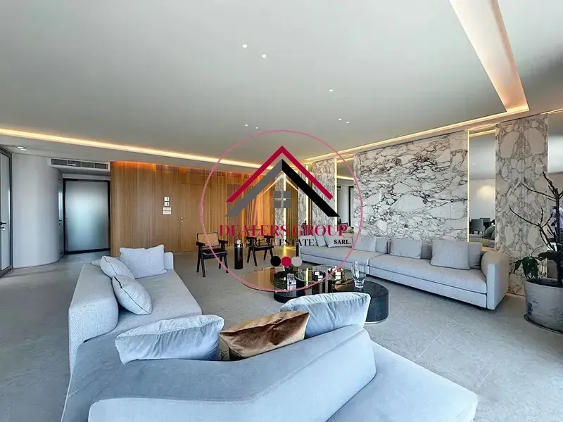Sea View Deluxe Modern Apartment for Sale in Ain el tineh