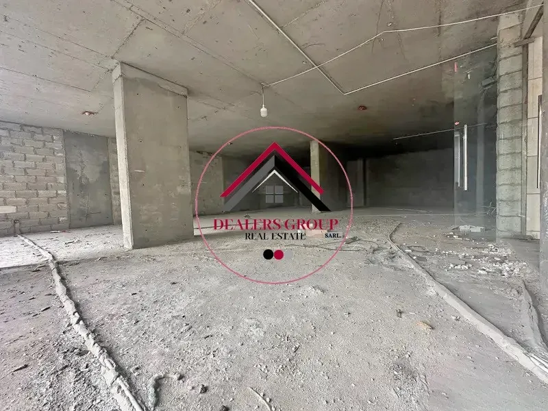 Prime Location Core and Shell Shop for Sale in Downtown Beirut