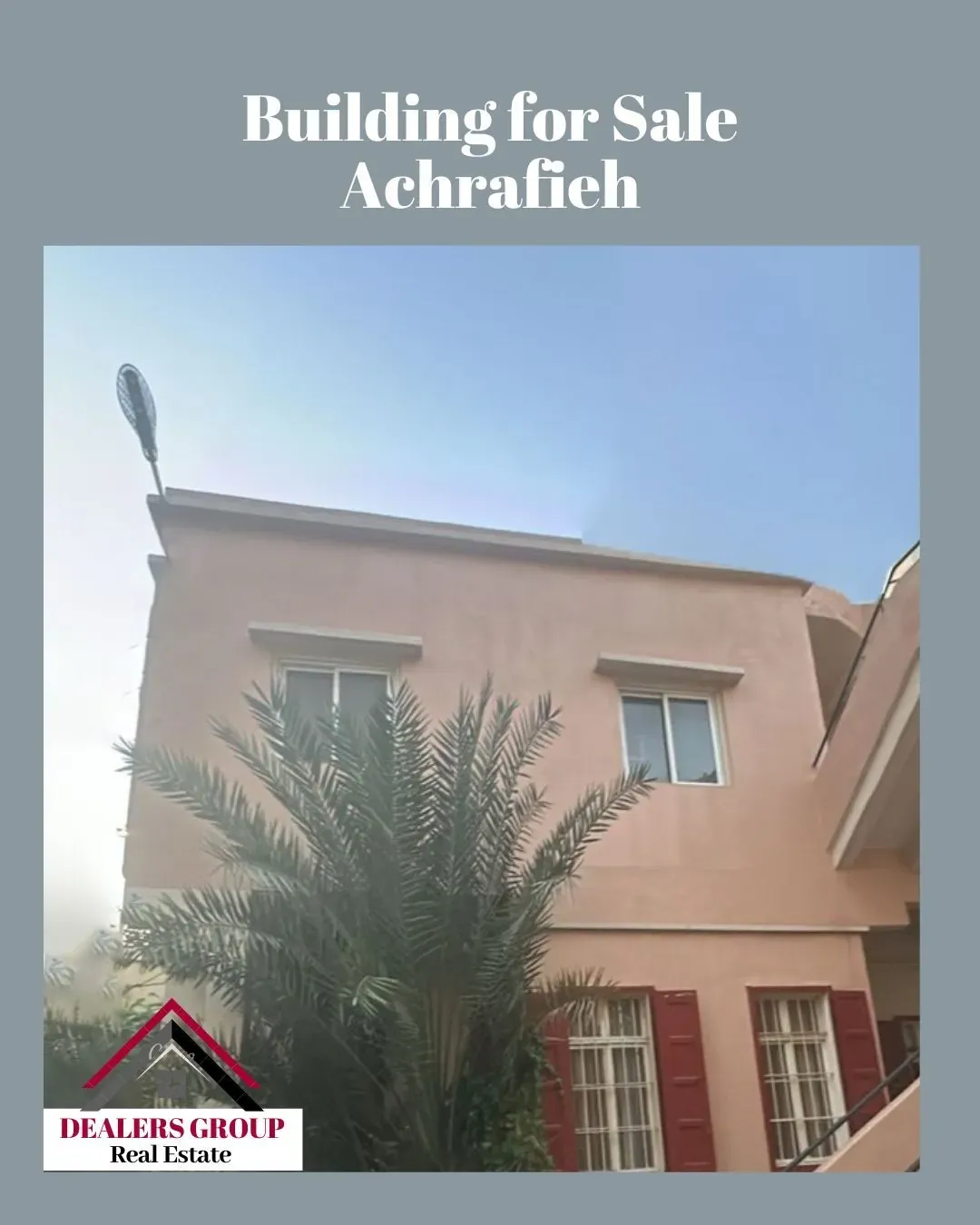 Old Traditional Building for Sale in Achrafieh in a prime Location