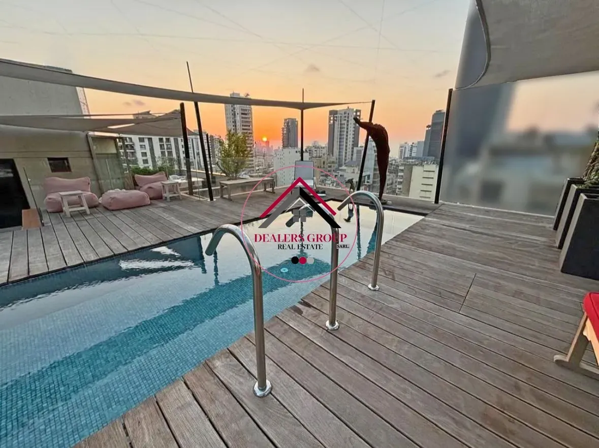 Private Pool ! Modern Penthouse for Sale in the Heart of Achrafieh