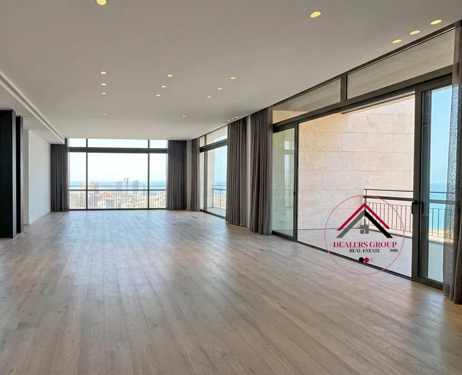 A View to Inspire–Sea View Duplex Apartment for Sale in Carré d’Or, Achrafieh — photo 4