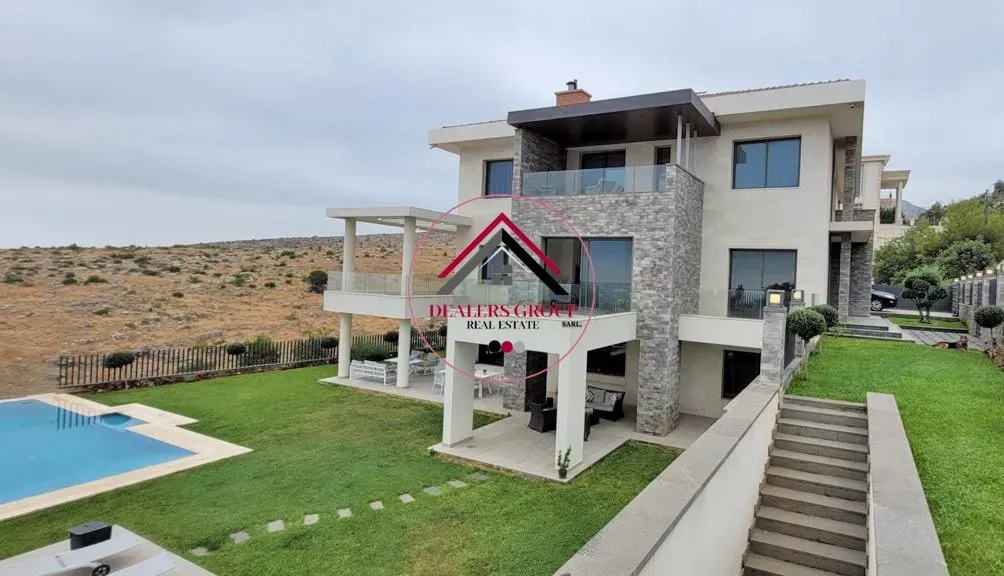 Extraordinary Modern Villa for Sale in Damour Mechref + Private Pool — الصورة 2