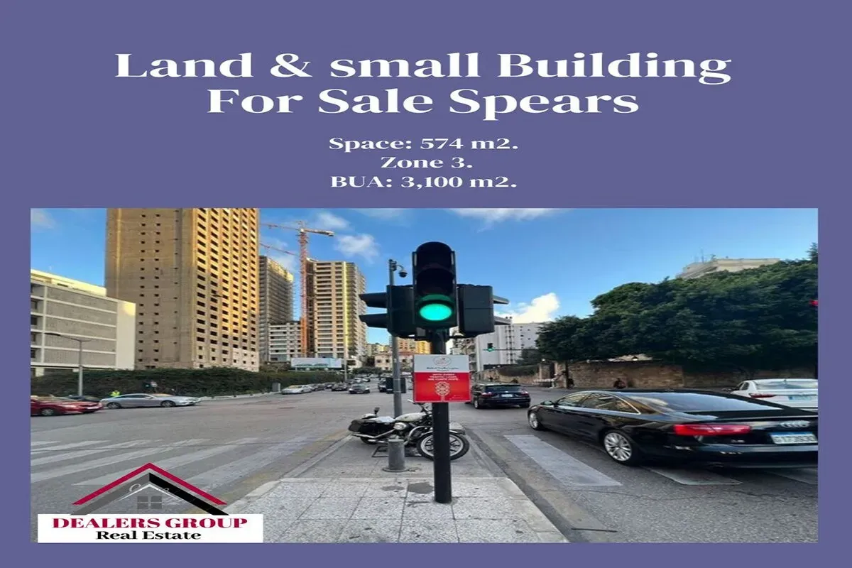 Land and Small Building for Sale in Spears – Beirut
