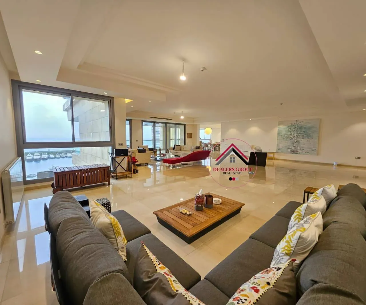 Waterfront City – Dbayeh ! 5 bedroom Direct Marina View Apartment for Sale