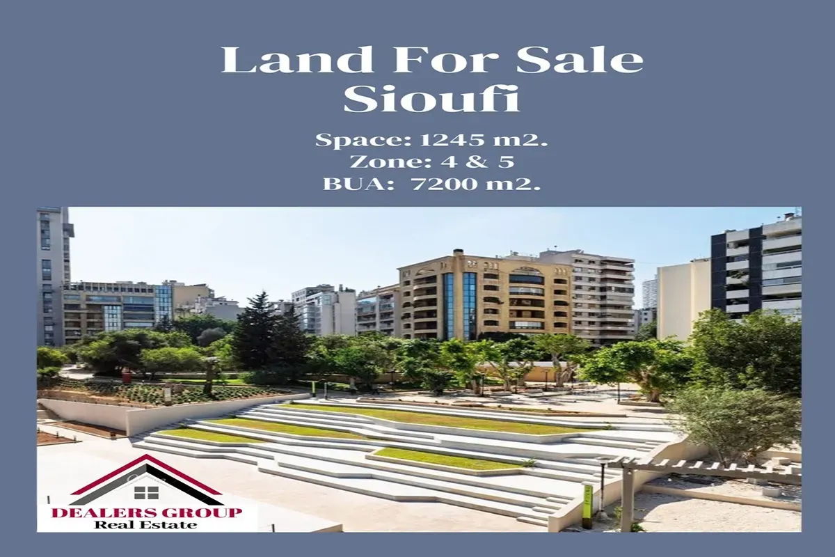 Prime Location Land for Sale in Achrafieh – Sioufi