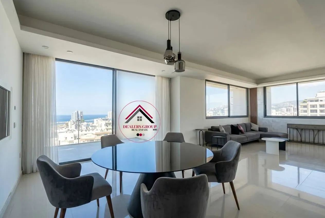 Achrafieh Luxury Apartment with Sea Views & Rooftop