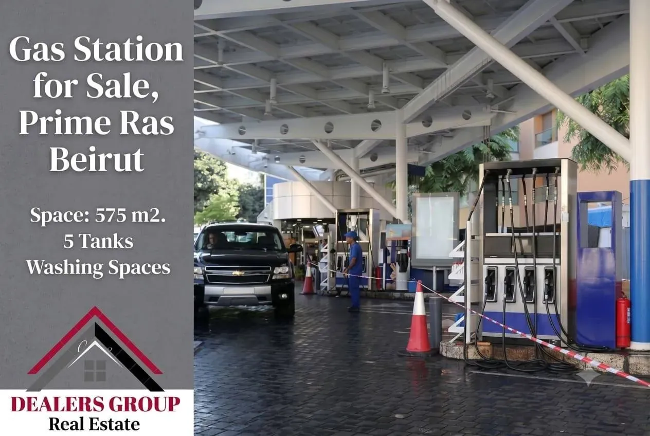 Prime Gas Station & Land for Sale in Hamra – Ras Beirut