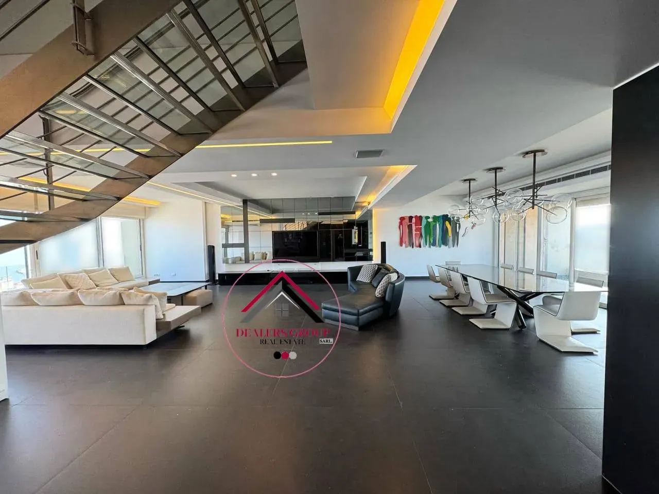 Sea View Modern Duplex Apartment for Sale in Hamra / Bliss -Ras Beirut