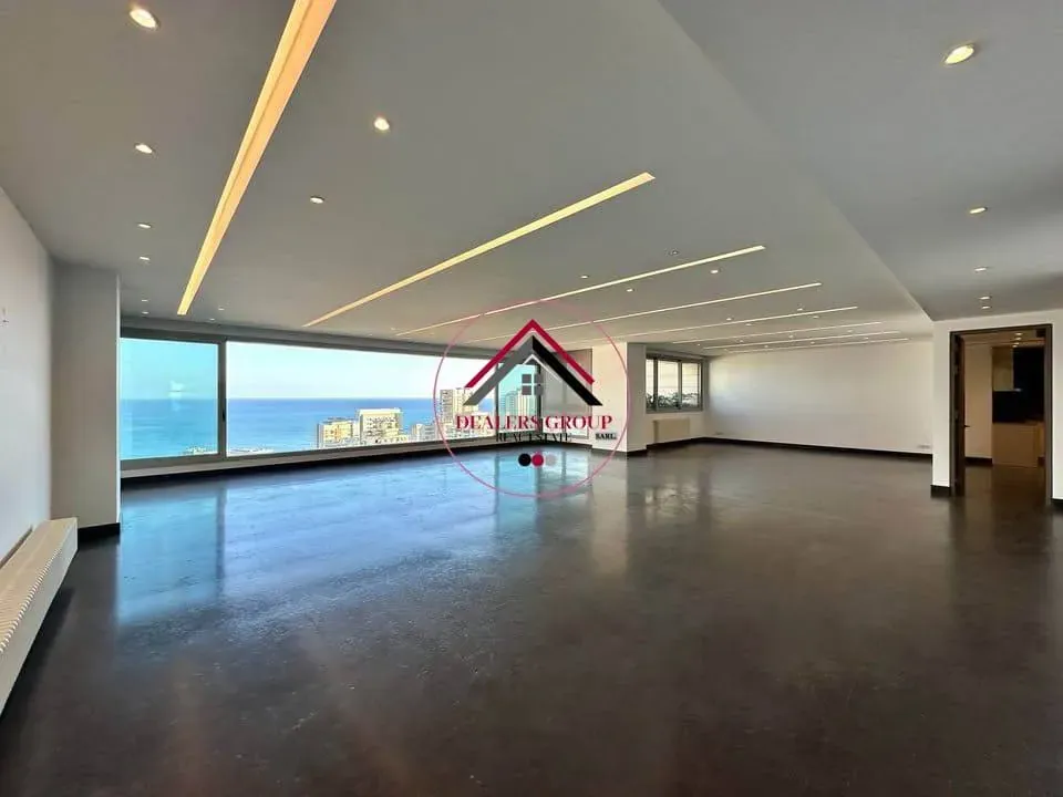 Sea View Deluxe Apartment for Sale in Clemenceau – Beirut