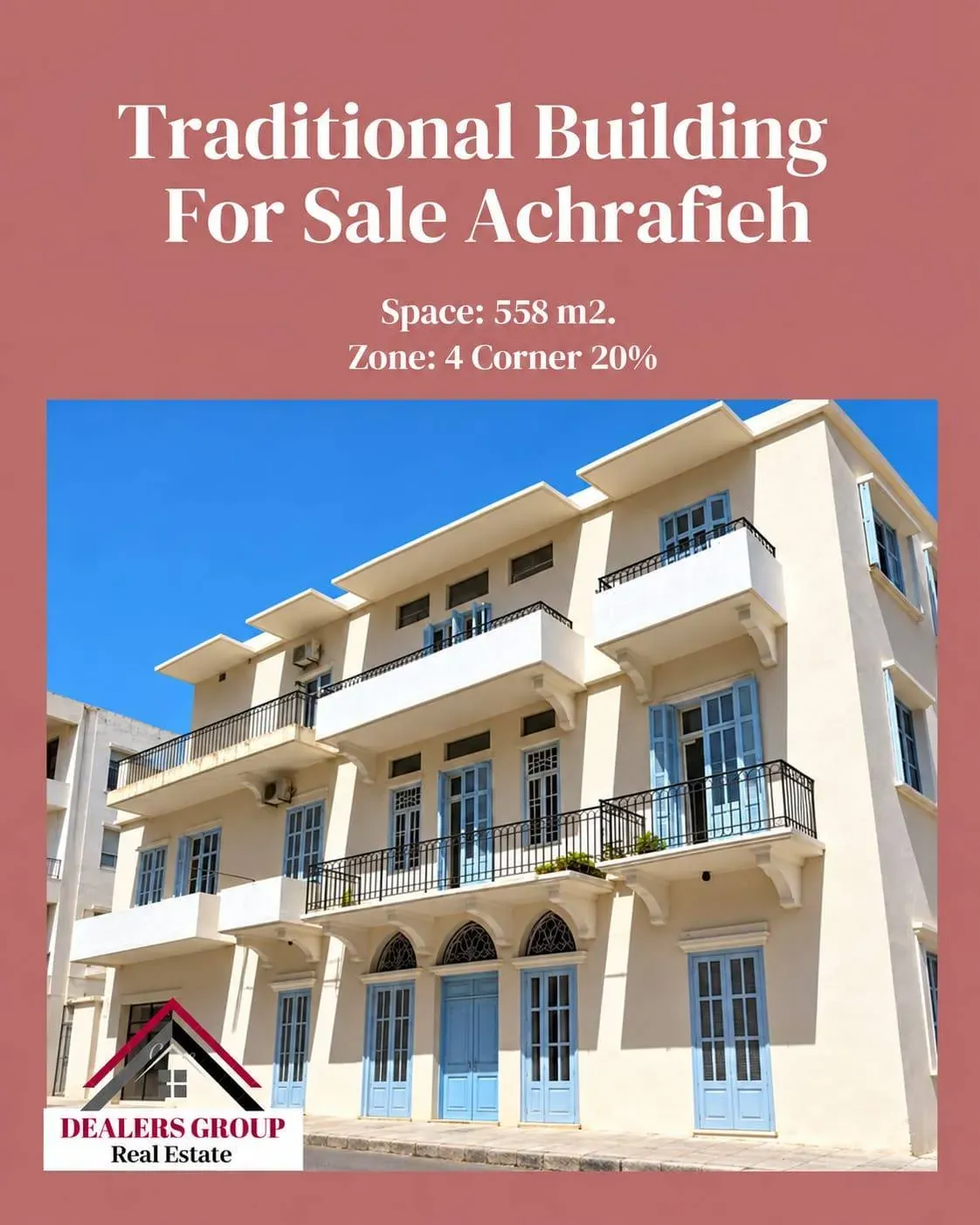 Traditional Building for Sale in Achrafieh