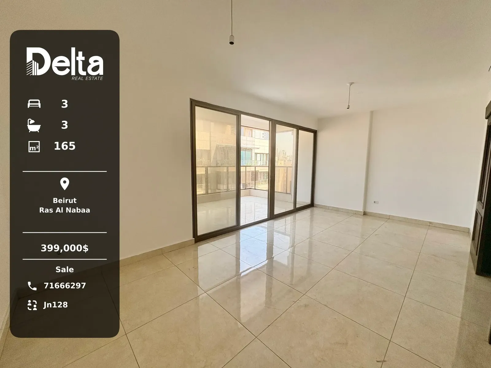Apartment for Sale in Ras Al Nabaa mhamad hout, Beirut / 3BR