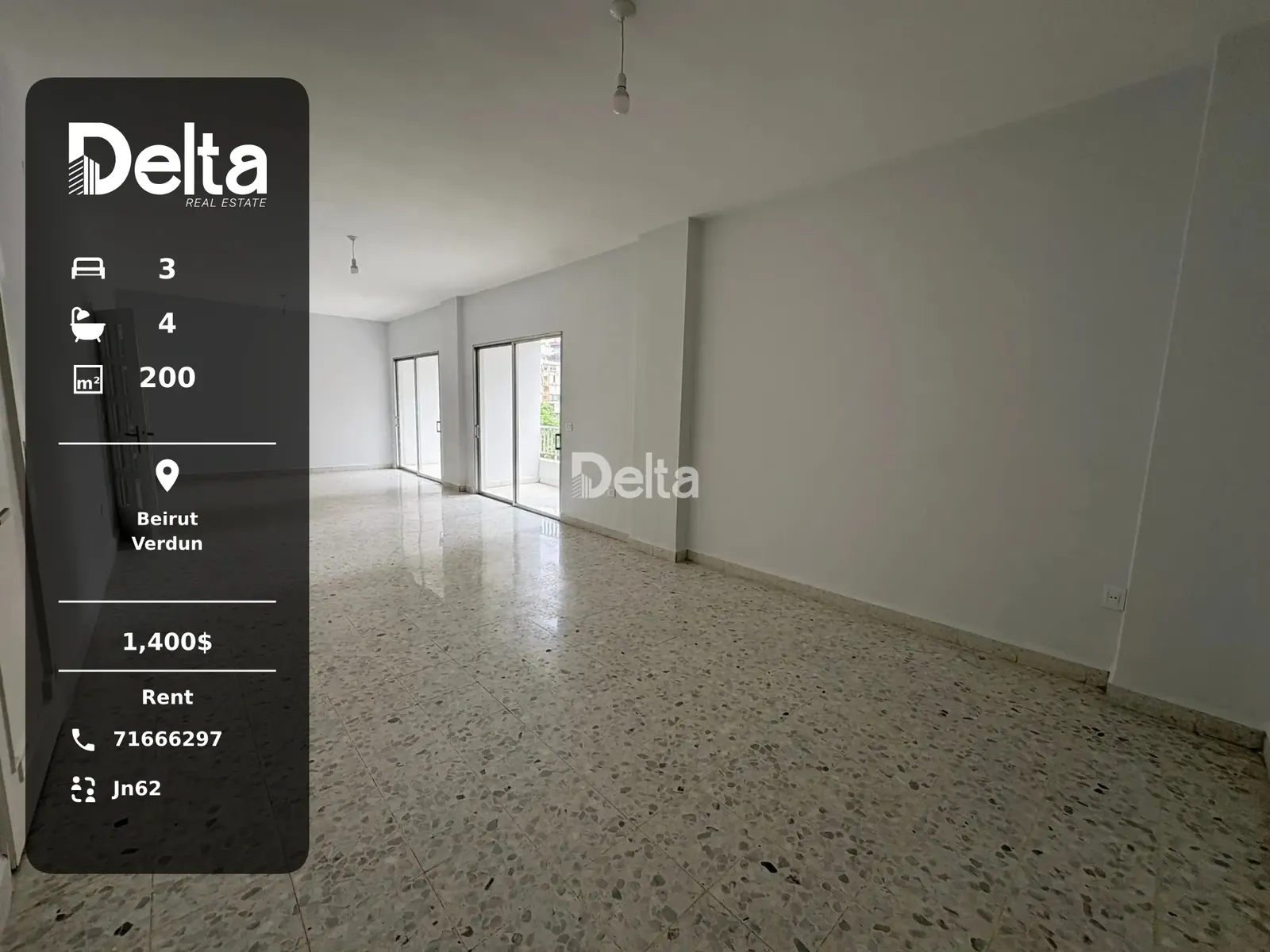 Apartment for Rent in Verdun, Beirut / 3 BR