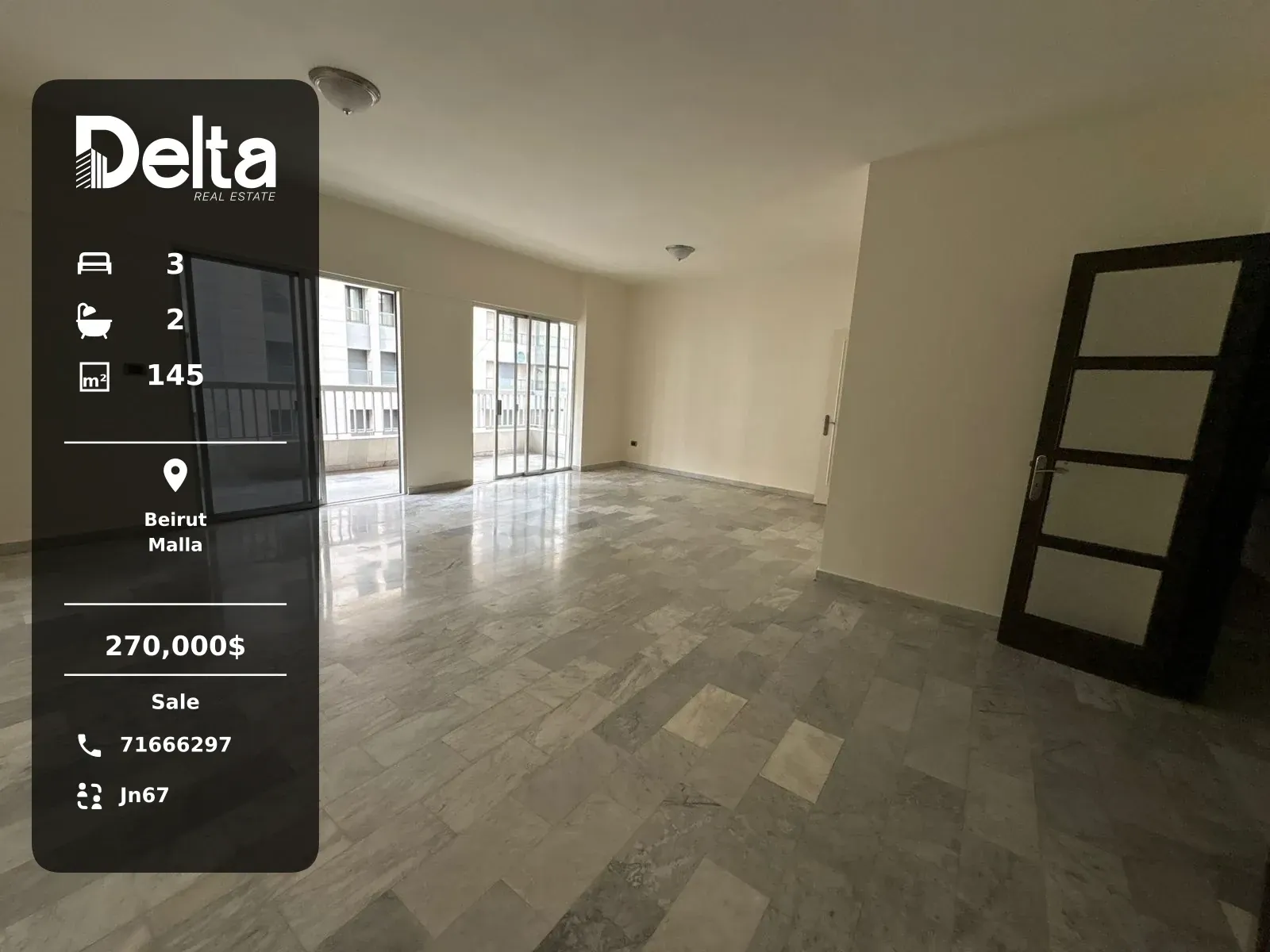 Apartment for Sale in Malla, Beirut / 3BR