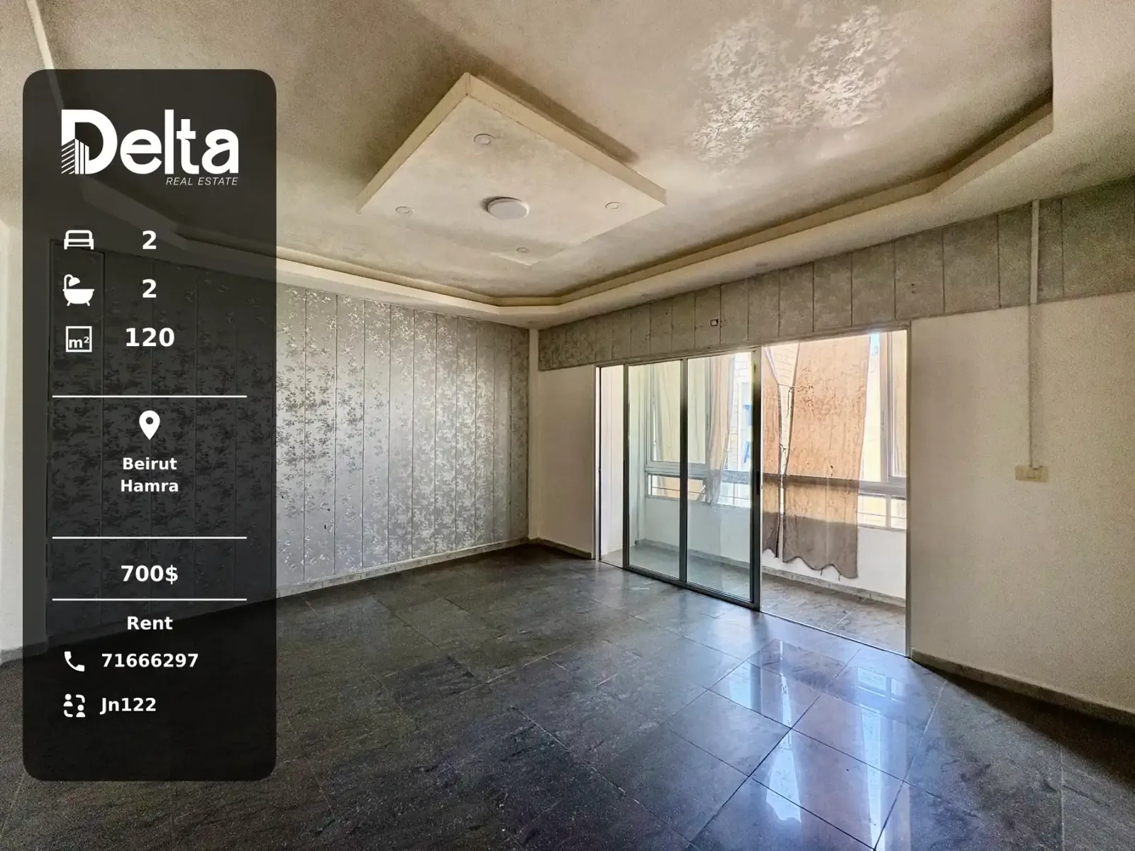 Apartment for Rent in Hamra, Beirut / 2 BR