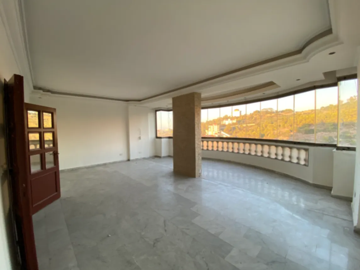 Apartment for Sale in Bchamoun, Aley, Mount Lebanon – 3 BR, 190 sqm, Sea View & Mountain View