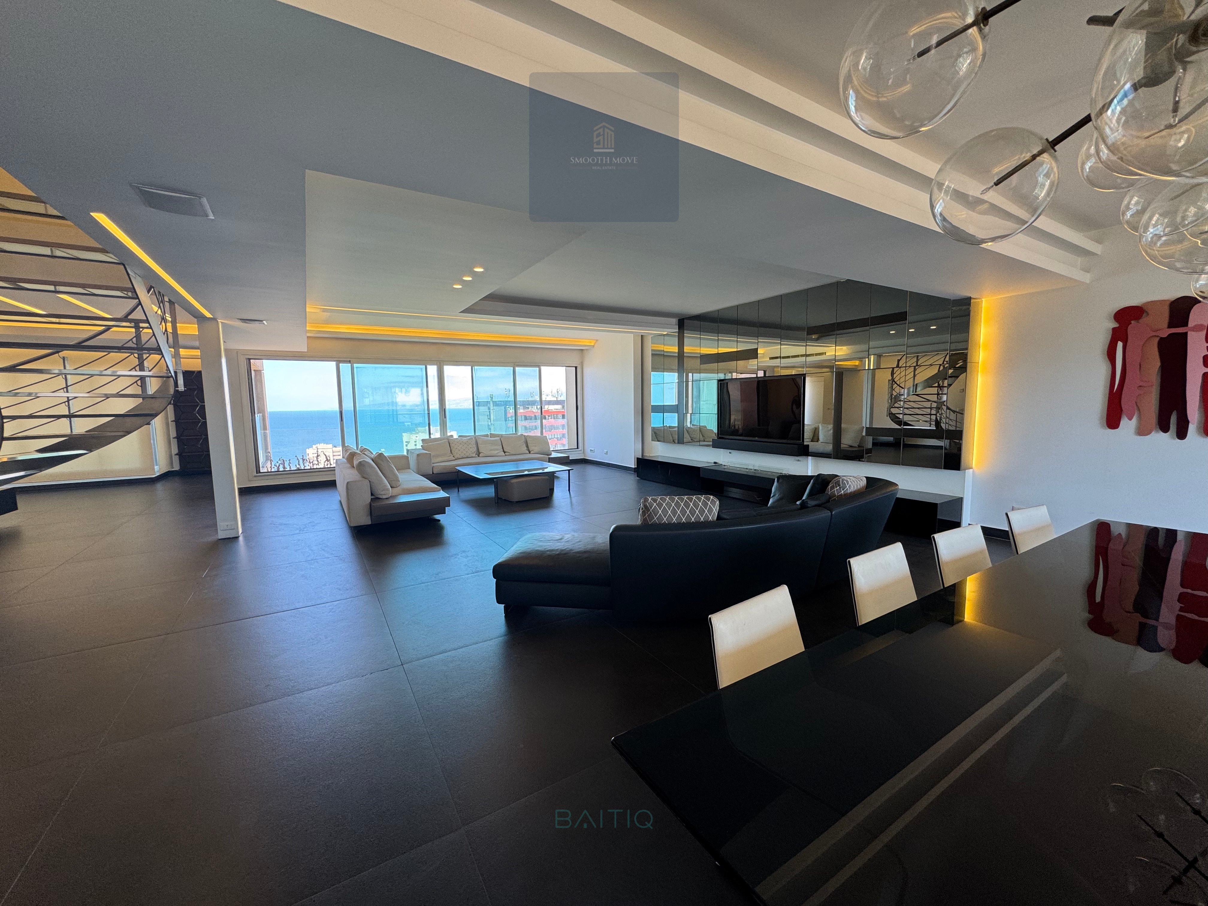 Stunning Seaview Penthouse for Sale in Ras Beirut