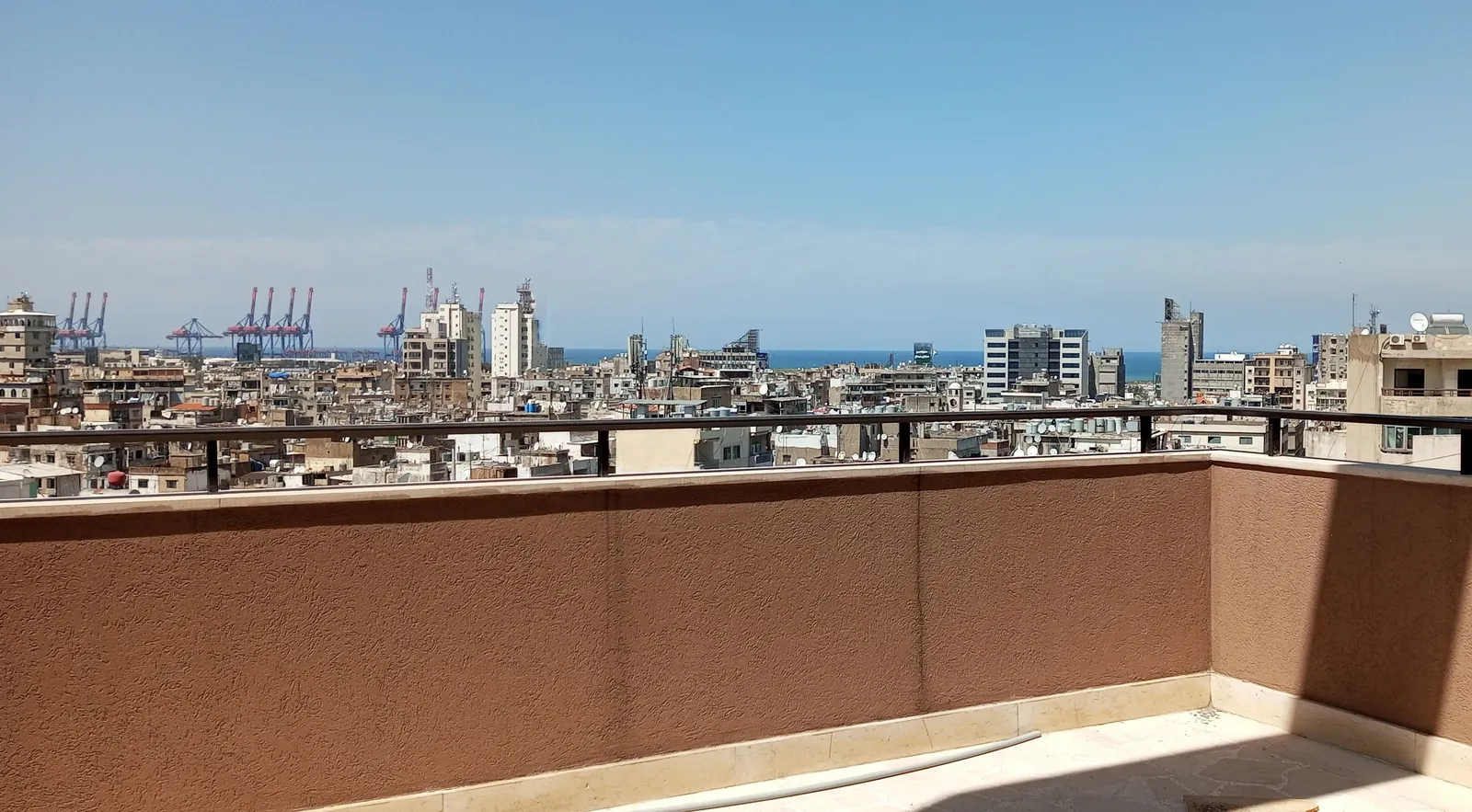 Duplex in Bauchrieh, Metn with Sea View