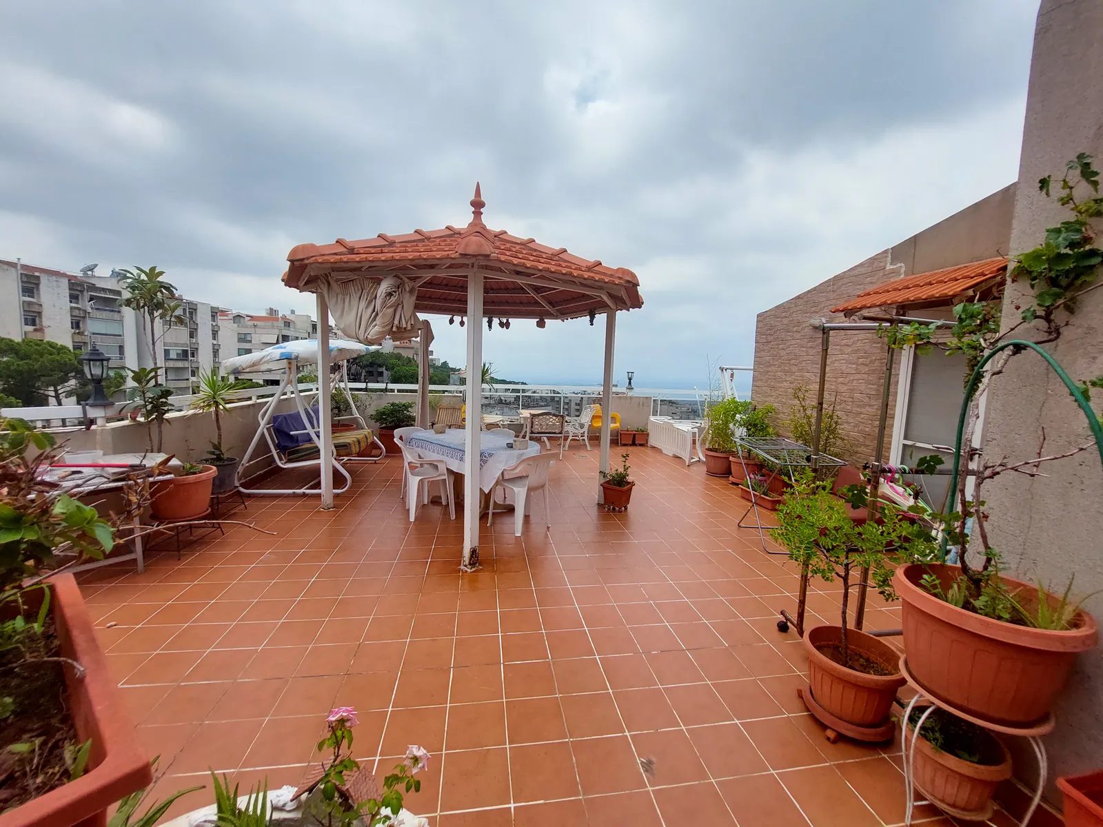 Duplex in Dik El Mehde, Metn with Sea and Mountain View